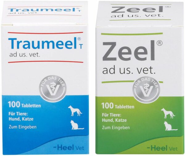 Traumeel T Vet. 100 Tabletten + Zeel ad us. vet. 100 Tabletten