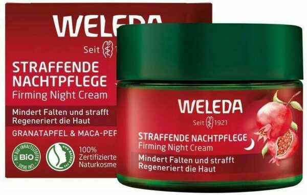 Weleda straffende Nachtpflege Granatapfel & Macapeptide 40 ml