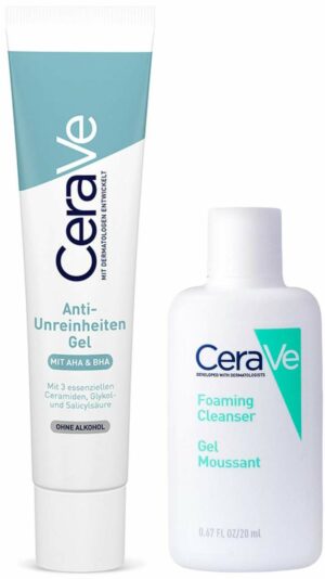 Cerave Anti-Unreinheiten Gel 40 ml + gratis schäumendes Reinigungsgel 20 ml