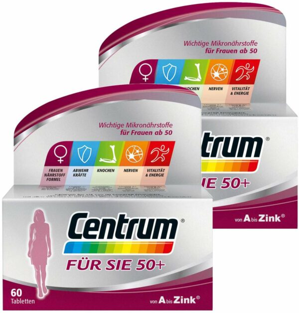 Centrum Für Sie 50+ Capletten 2 x 60 Tabletten