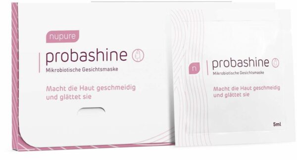 nupure probashine mikrobiotische Gesichtsmasken 4 Stück